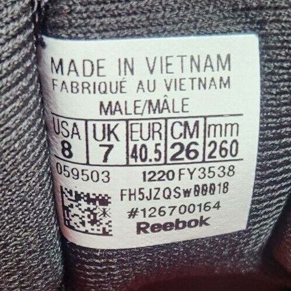 Reebok Legacy Lifter II Mens Size 8 Black Weightlifting Workout Fitness Shoes - Picture 9 of 15